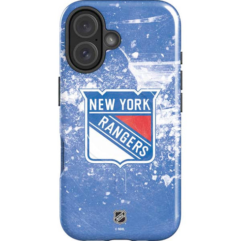 NHL New York Rangers Frozen iPhone 16 Plus Magsafe Impact Case